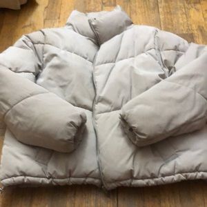 Down puffer coat
